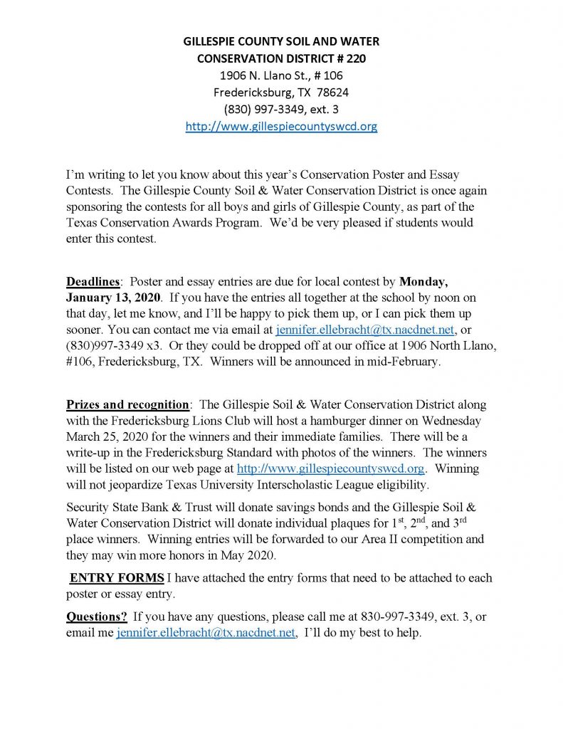 Soil and water conservation essay